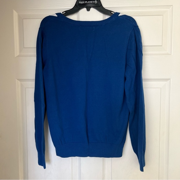 Jones New York Sport Argyle Sweater - Picture 4 of 5